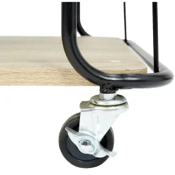 Rangement|Gifi Vestiaire portant range chaussures noir et beige