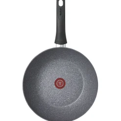 Wok Tefal aluminium effet pierre Ø28cm^Gifi
