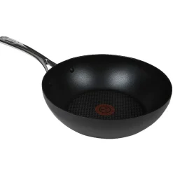 Wok Tefal Reserve Collection tous feux couvercle verre^Gifi Clearance