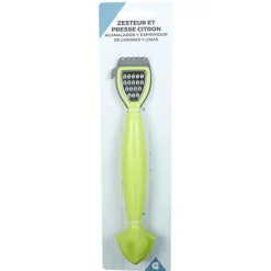 Zesteur et presse citron 2 en 1^Gifi